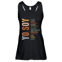 Yo Soy Funny Mexican Hispanic Heritage Month Ladies Essential Flowy Tank