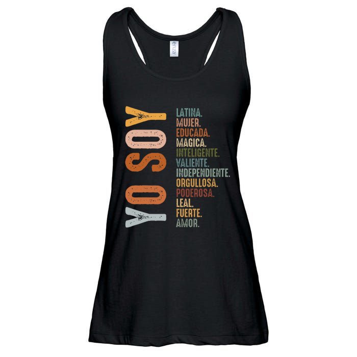 Yo Soy Funny Mexican Hispanic Heritage Month Ladies Essential Flowy Tank