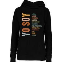 Yo Soy Funny Mexican Hispanic Heritage Month Womens Funnel Neck Pullover Hood