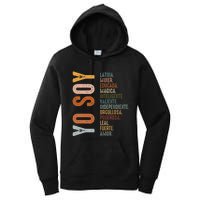 Yo Soy Funny Mexican Hispanic Heritage Month Women's Pullover Hoodie