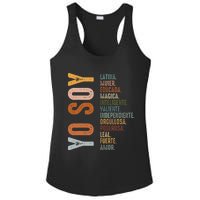 Yo Soy Funny Mexican Hispanic Heritage Month Ladies PosiCharge Competitor Racerback Tank