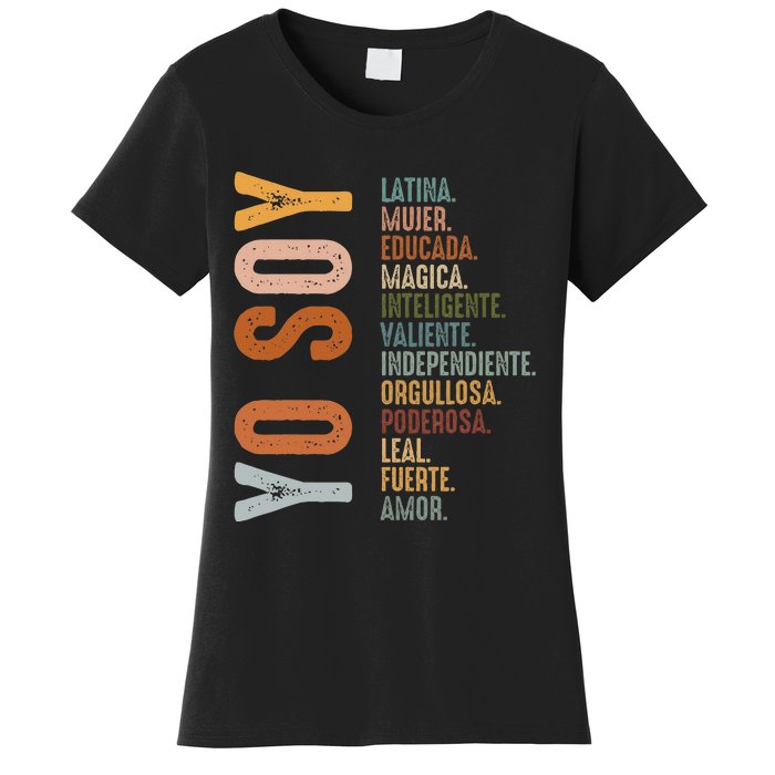 Yo Soy Funny Mexican Hispanic Heritage Month Women's T-Shirt