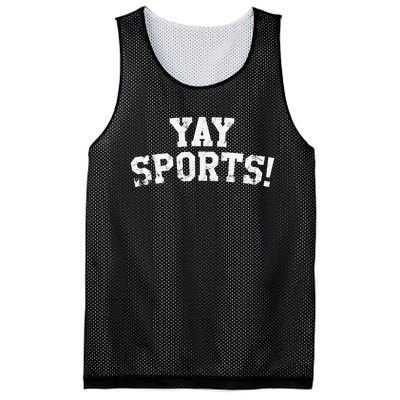 Yay Sports! Funny Sports Mesh Reversible Basketball Jersey Tank