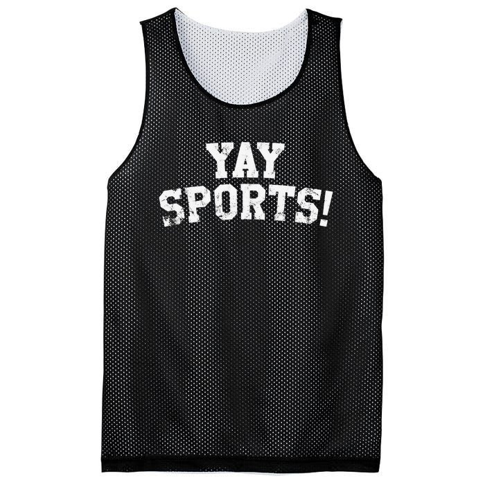 Yay Sports! Funny Sports Mesh Reversible Basketball Jersey Tank