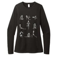 Yoga Skeleton For A Yoga Fan Womens CVC Long Sleeve Shirt