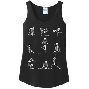 Yoga Skeleton For A Yoga Fan Ladies Essential Tank