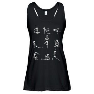 Yoga Skeleton For A Yoga Fan Ladies Essential Flowy Tank