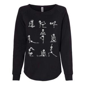 Yoga Skeleton For A Yoga Fan Womens California Wash Sweatshirt