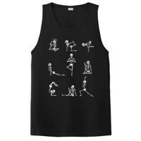 Yoga Skeleton For A Yoga Fan PosiCharge Competitor Tank