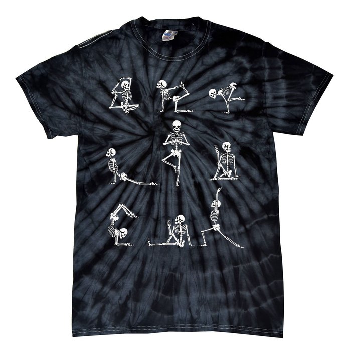 Yoga Skeleton For A Yoga Fan Tie-Dye T-Shirt