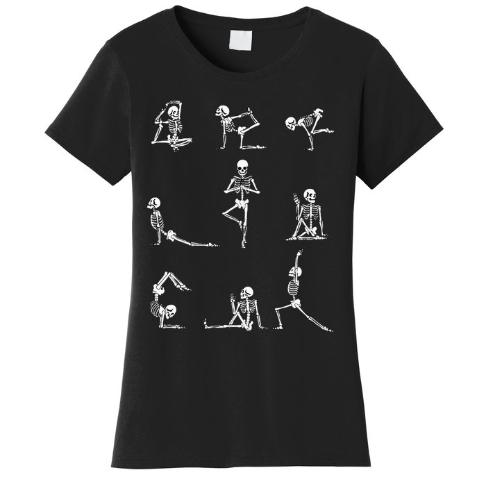 Yoga Skeleton For A Yoga Fan Women's T-Shirt