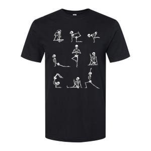 Yoga Skeleton For A Yoga Fan Softstyle CVC T-Shirt