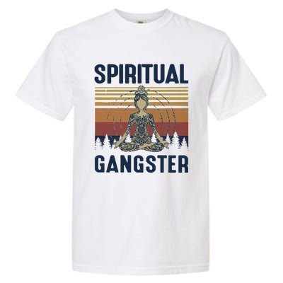 Yoga Spiritual Gangsters Vintage Yoga Lover Cool Gift Garment-Dyed Heavyweight T-Shirt