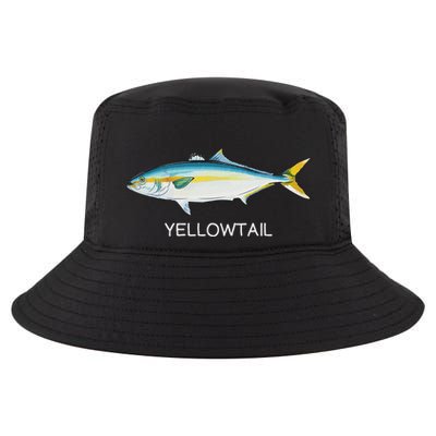 Yellowtail Saltwater Game Fish Cool Comfort Performance Bucket Hat