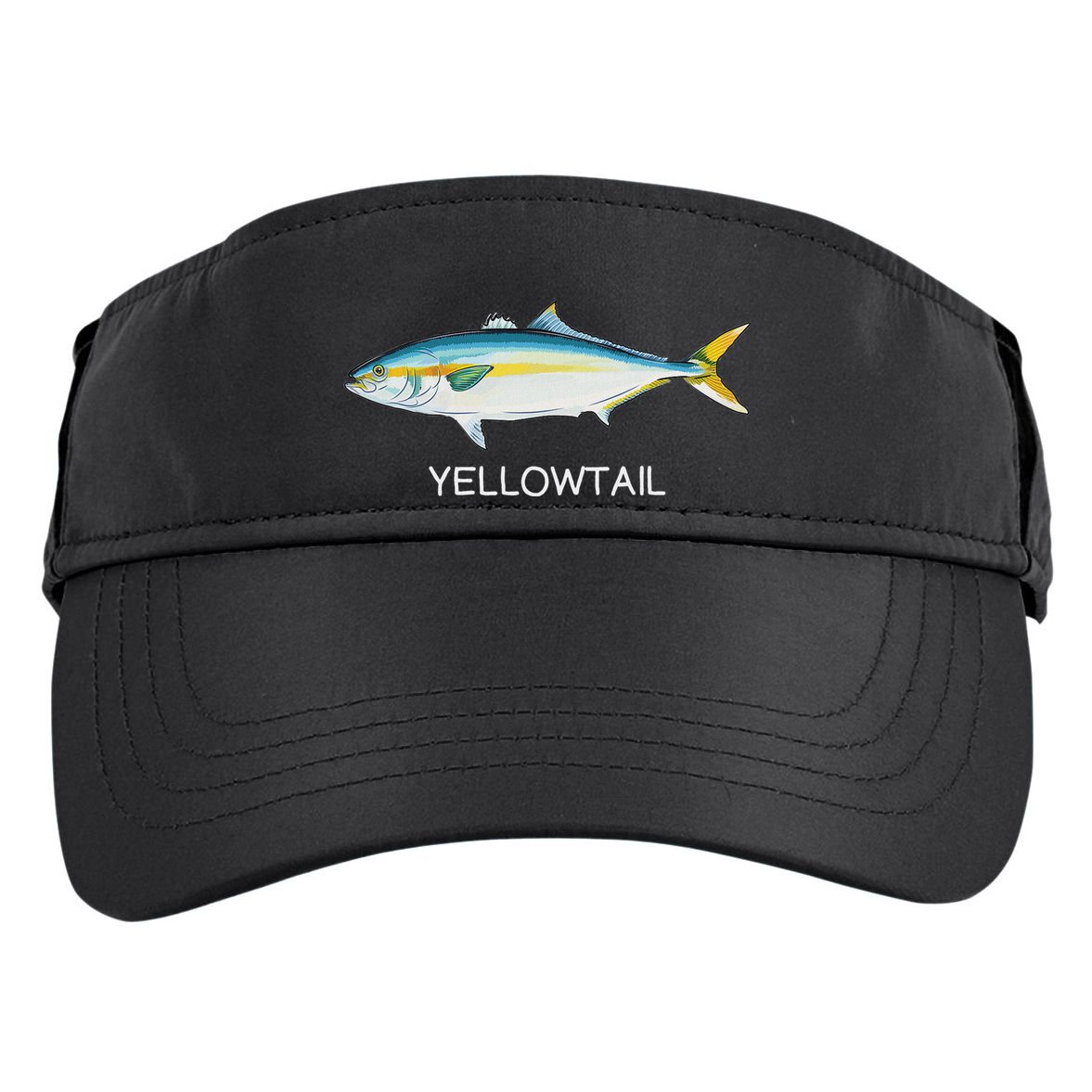Yellowtail Saltwater Game Fish Adult Drive Performance Visor