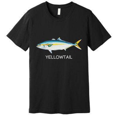 Yellowtail Saltwater Game Fish Premium T-Shirt