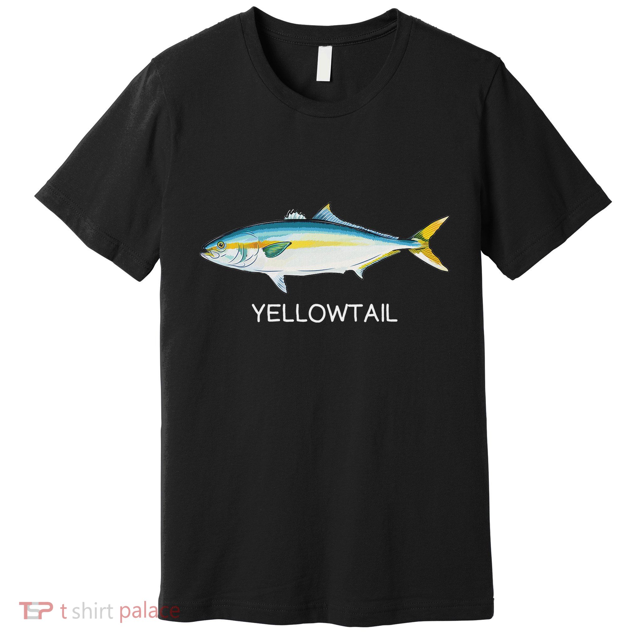 Yellowtail Saltwater Game Fish Premium T-Shirt