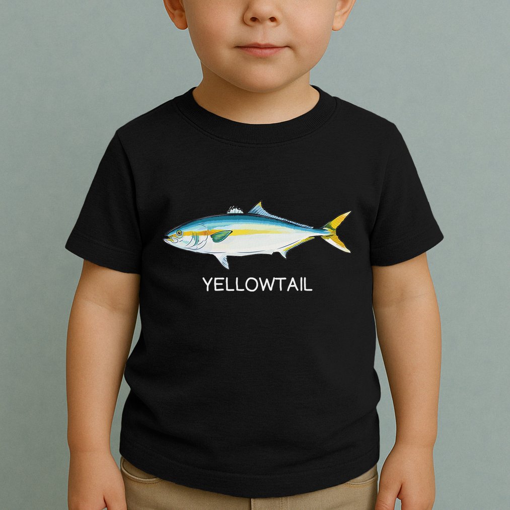 Yellowtail Saltwater Game Fish Toddler T-Shirt