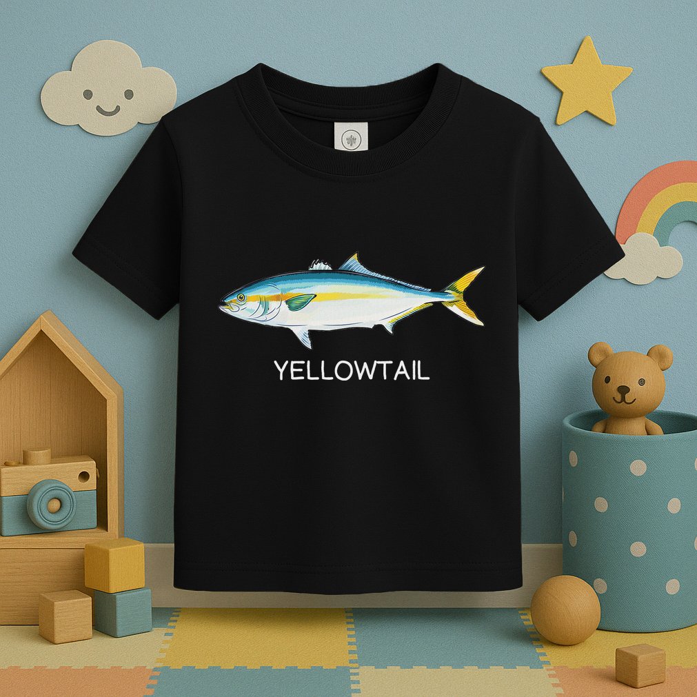 Yellowtail Saltwater Game Fish Toddler T-Shirt
