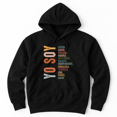 Yo Soy Hispanic Mujer Latina Camisa De Latina Chingona Hoodie