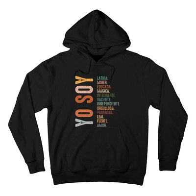 Yo Soy Hispanic Mujer Latina Camisa De Latina Chingona Hoodie