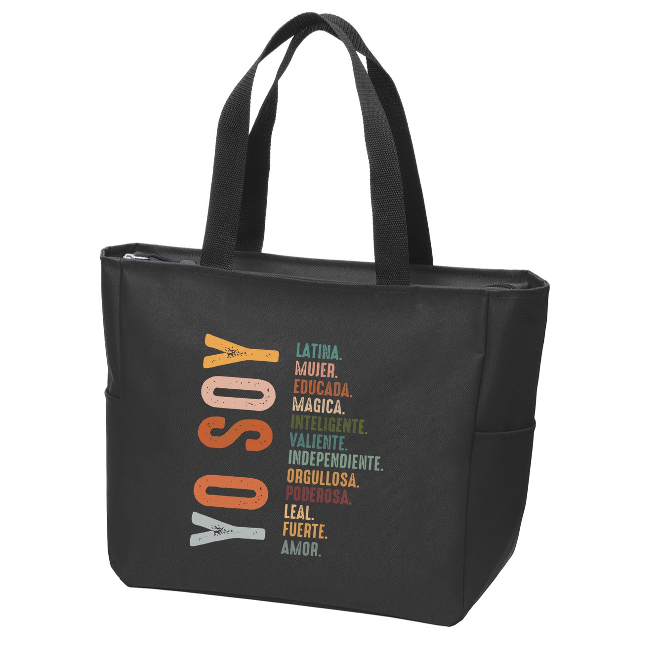 Yo Soy Hispanic Mujer Latina Camisa De Latina Chingona Zip Tote Bag