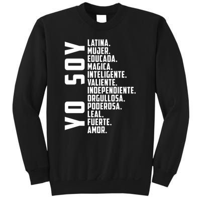 Yo Soy Hispanic Mujer Latina Camisa De Latina Chingona Sweatshirt