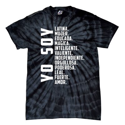 Yo Soy Hispanic Mujer Latina Camisa De Latina Chingona Tie-Dye T-Shirt