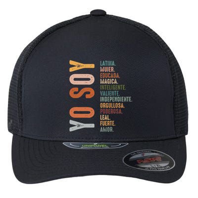 Yo Soy Hispanic Mujer Latina Camisa De Latina Chingona Flexfit Unipanel Trucker Cap