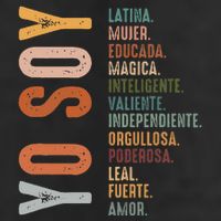 Yo Soy Hispanic Mujer Latina Camisa De Latina Chingona 11oz C Handle Ceramic Mug