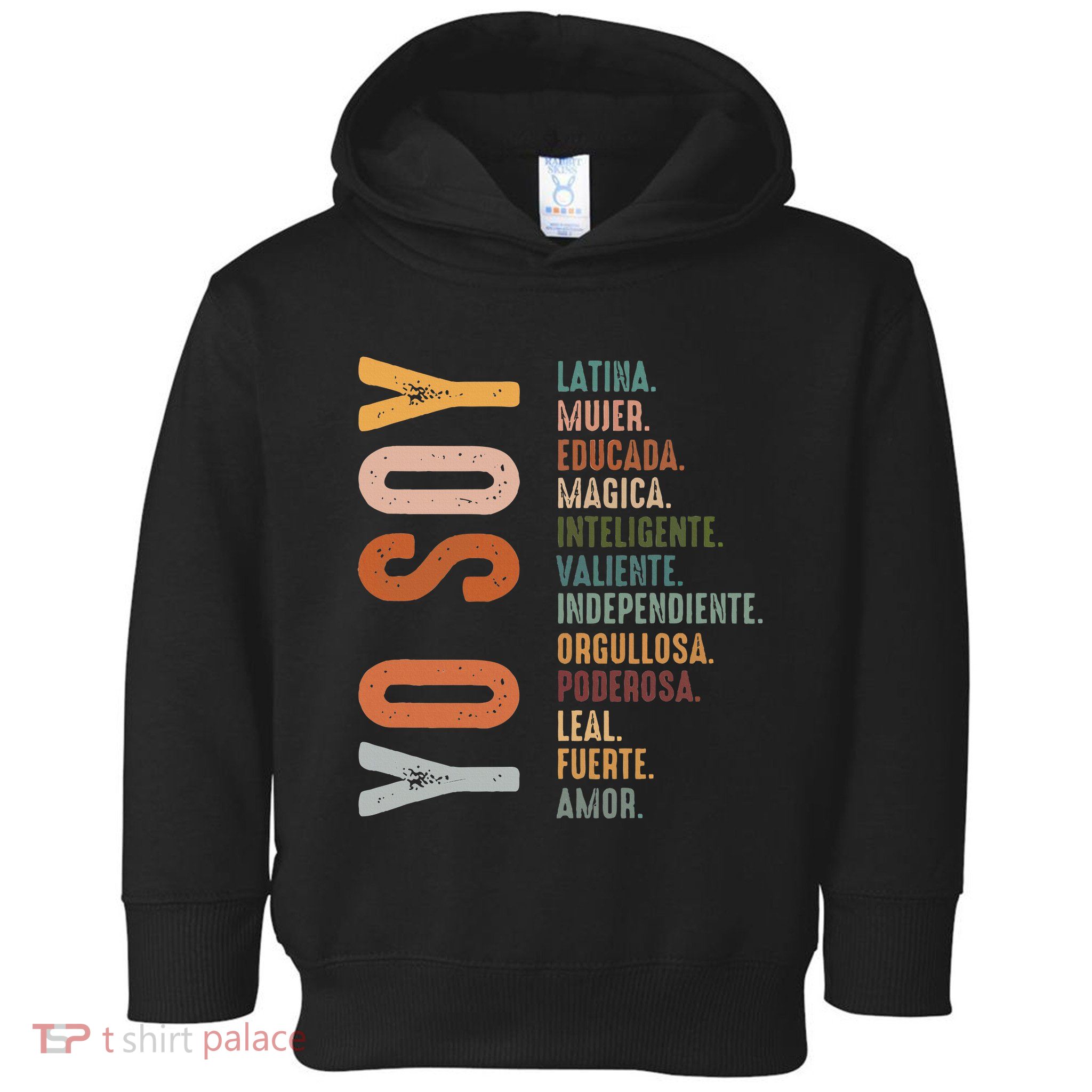 Yo Soy Hispanic Mujer Latina Camisa De Latina Chingona Toddler Hoodie