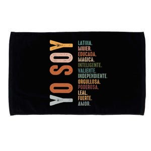 Yo Soy Hispanic Mujer Latina Camisa De Latina Chingona Microfiber Hand Towel