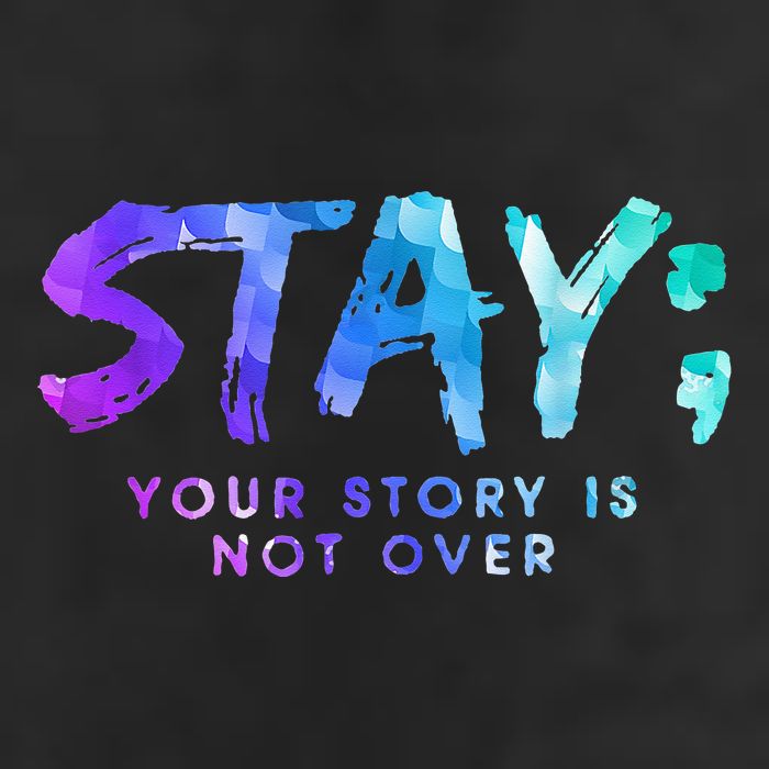 Your Story Is Not Over Stay Suicide Prevention Awareness Adult Drive Performance Visor