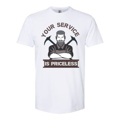 Your Service Is Priceless Softstyle CVC T-Shirt