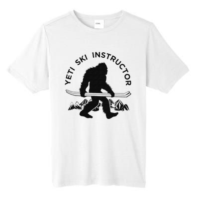 Yeti Ski Instructor Mountain Ape Snowman Skiin Tall Fusion ChromaSoft Performance T-Shirt