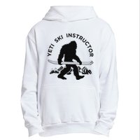 Yeti Ski Instructor Mountain Ape Snowman Skiin Urban Pullover Hoodie