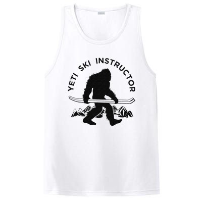 Yeti Ski Instructor Mountain Ape Snowman Skiin PosiCharge Competitor Tank