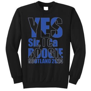 Yes Sir I Can Boogie! Scottish Flag Scotland Sweatshirt