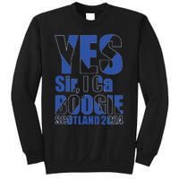 Yes Sir I Can Boogie! Scottish Flag Scotland Sweatshirt