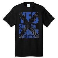 Yes Sir I Can Boogie! Scottish Flag Scotland Tall T-Shirt