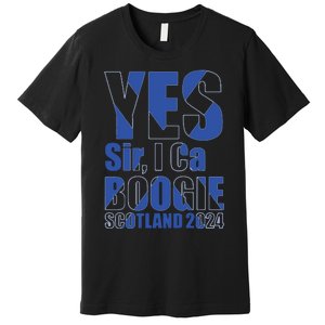 Yes Sir I Can Boogie! Scottish Flag Scotland Premium T-Shirt