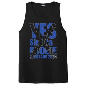 Yes Sir I Can Boogie! Scottish Flag Scotland PosiCharge Competitor Tank