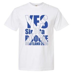 Yes Sir I Can Boogie! Scottish Flag Scotland Garment-Dyed Heavyweight T-Shirt