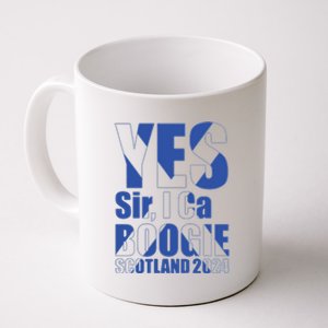 Yes Sir I Can Boogie! Scottish Flag Scotland Coffee Mug