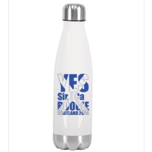 Yes Sir I Can Boogie! Scottish Flag Scotland Stainless Steel Insulated Water Bottle