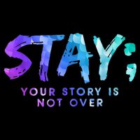 Your Story Is Not Over Stay Suicide Prevention Awareness Cooling Performance Crew T-Shirt