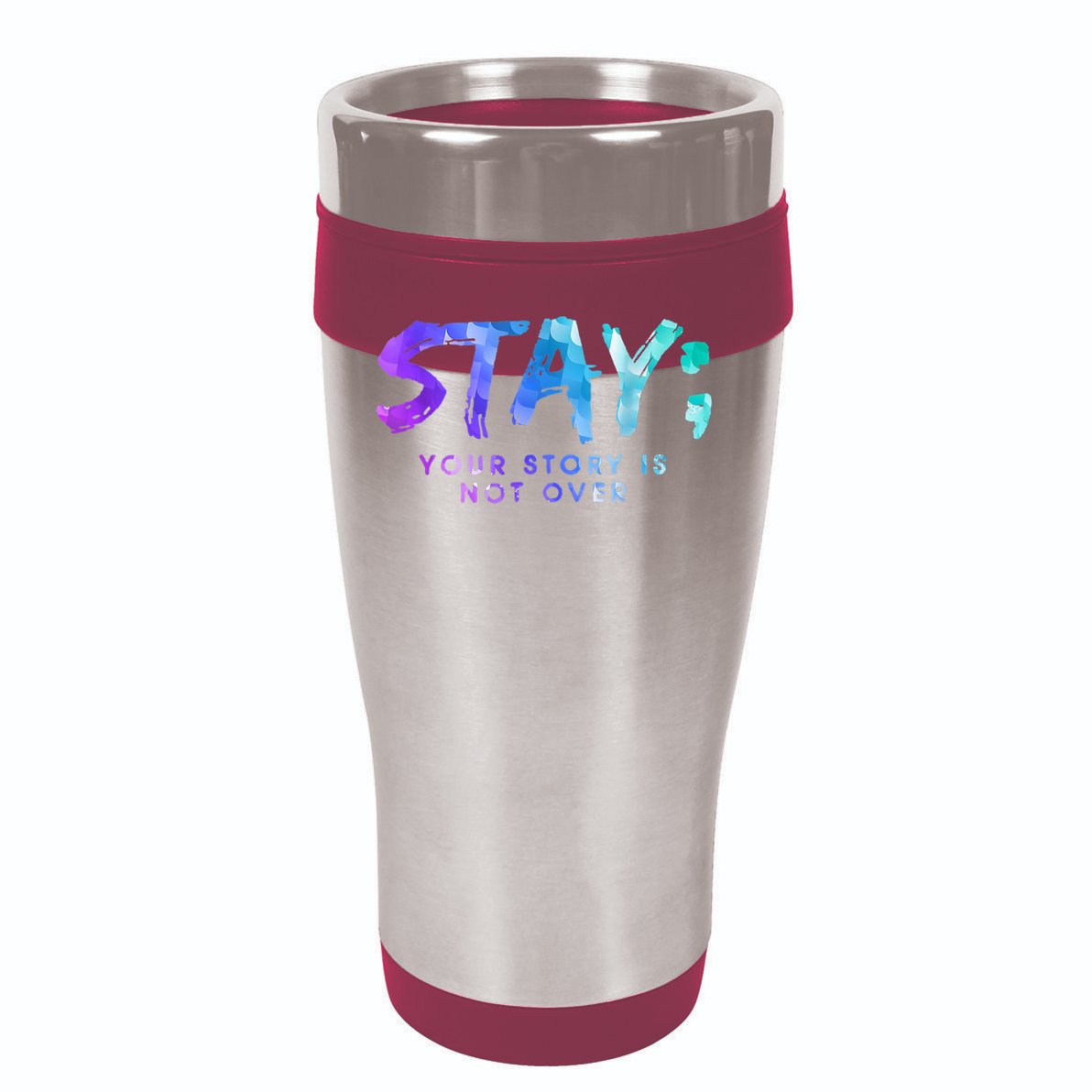 Your Story Is Not Over Stay Suicide Prevention Awareness Ladies Essential Flowy Tank