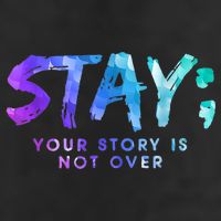 Your Story Is Not Over Stay Suicide Prevention Awareness 25L Jumbo Tote