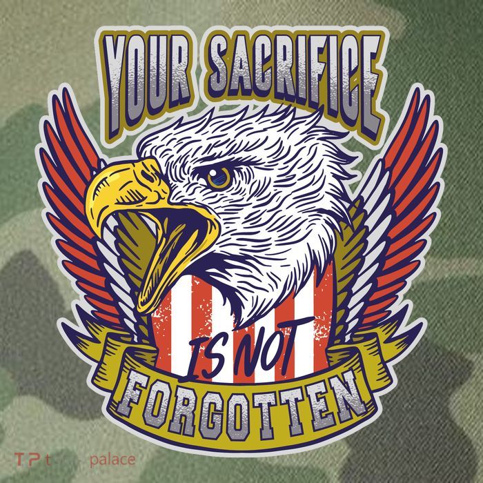 Your Sacrifice Is Not Forgotten Legacy Tie Dye Trucker Hat