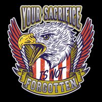 Your Sacrifice Is Not Forgotten 16 in Basic Backpack